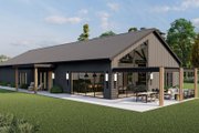 Barndominium Style House Plan - 3 Beds 2.5 Baths 2752 Sq/Ft Plan #455-240 Exterior 