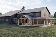 Barndominium Style House Plan - 4 Beds 2.5 Baths 3293 Sq/Ft Plan #455-243 Exterior 