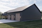 Barndominium Style House Plan - 4 Beds 2.5 Baths 3293 Sq/Ft Plan #455-243 Exterior 