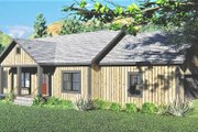 Ranch Style House Plan - 3 Beds 2 Baths 1311 Sq/Ft Plan #44-239 Exterior 