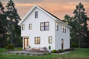 Farmhouse Style House Plan - 3 Beds 2.5 Baths 1619 Sq/Ft Plan #48-1054 Exterior 