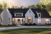 Cottage Style House Plan - 3 Beds 2.5 Baths 3242 Sq/Ft Plan #455-678 Exterior 