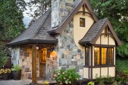 Tudor Style House Plan - 1 Beds 1 Baths 300 Sq/Ft Plan #48-641 Exterior 