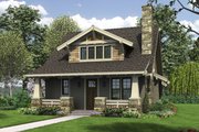 Bungalow Style House Plan - 3 Beds 2.5 Baths 1777 Sq/Ft Plan #48-646 Exterior 