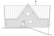 Log Style House Plan - 2 Beds 2.5 Baths 1568 Sq/Ft Plan #124-951 Exterior 