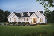Farmhouse Style House Plan - 3 Beds 2 Baths 1592 Sq/Ft Plan #48-1126 Exterior 