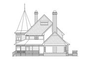 Farmhouse Style House Plan - 3 Beds 2.5 Baths 2361 Sq/Ft Plan #124-113 Exterior 