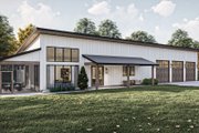 Barndominium Style House Plan - 3 Beds 2 Baths 1927 Sq/Ft Plan #455-639 Exterior 
