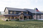 Barndominium Style House Plan - 4 Beds 2.5 Baths 3293 Sq/Ft Plan #455-243 Exterior 