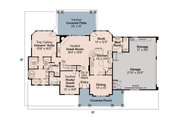 Craftsman Style House Plan - 4 Beds 3.5 Baths 2674 Sq/Ft Plan #124-582 Floor 