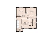 Farmhouse Style House Plan - 3 Beds 2.5 Baths 1628 Sq/Ft Plan #124-1097 Floor 