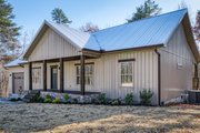 Farmhouse Style House Plan - 3 Beds 2 Baths 1500 Sq/Ft Plan #44-274 Exterior 