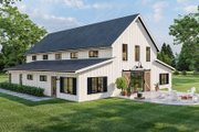 Barndominium Style House Plan - 3 Beds 2 Baths 2810 Sq/Ft Plan #455-274 Exterior 
