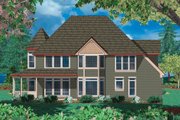 Victorian Style House Plan - 4 Beds 3 Baths 2518 Sq/Ft Plan #48-108 Exterior 