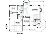 Victorian Style House Plan - 4 Beds 3 Baths 2518 Sq/Ft Plan #48-108 Floor 