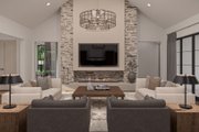 Cottage Style House Plan - 3 Beds 2.5 Baths 3242 Sq/Ft Plan #455-678 Interior 
