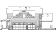 Craftsman Style House Plan - 4 Beds 3.5 Baths 2674 Sq/Ft Plan #124-582 Exterior 