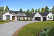 Farmhouse Style House Plan - 3 Beds 2.5 Baths 2495 Sq/Ft Plan #48-943 Exterior 
