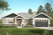 Craftsman Style House Plan - 3 Beds 2 Baths 2015 Sq/Ft Plan #124-1031 Exterior 