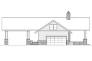 Craftsman Style House Plan - 2 Beds 2 Baths 1545 Sq/Ft Plan #124-1019 Exterior 