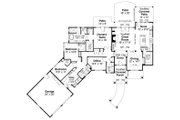 Craftsman Style House Plan - 3 Beds 2.5 Baths 2652 Sq/Ft Plan #124-1113 Floor 