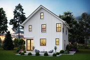 Barndominium Style House Plan - 3 Beds 2.5 Baths 1394 Sq/Ft Plan #48-992 Exterior 