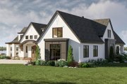 European Style House Plan - 1 Beds 1.5 Baths 2494 Sq/Ft Plan #455-361 Exterior 