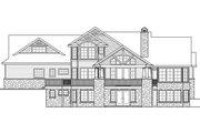 Craftsman Style House Plan - 4 Beds 3.5 Baths 2674 Sq/Ft Plan #124-582 Exterior 