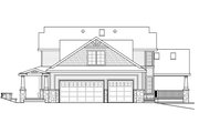 Craftsman Style House Plan - 4 Beds 3.5 Baths 2674 Sq/Ft Plan #124-582 Exterior 