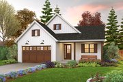 Farmhouse Style House Plan - 3 Beds 2 Baths 1196 Sq/Ft Plan #48-1031 Exterior 