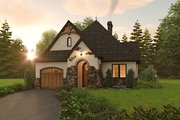 Cottage Style House Plan - 2 Beds 2 Baths 1285 Sq/Ft Plan #48-1029 Exterior 