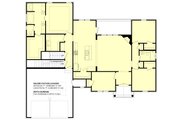 European Style House Plan - 3 Beds 2 Baths 1842 Sq/Ft Plan #430-89 Floor 