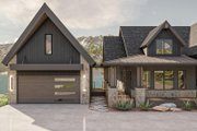 Modern Style House Plan - 2 Beds 3 Baths 2813 Sq/Ft Plan #455-232 Exterior 