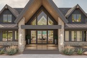 Modern Style House Plan - 2 Beds 3 Baths 2813 Sq/Ft Plan #455-232 Exterior 