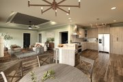 Farmhouse Style House Plan - 4 Beds 3 Baths 2020 Sq/Ft Plan #44-281 Interior 