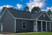 Cottage Style House Plan - 3 Beds 2 Baths 1425 Sq/Ft Plan #44-246 Exterior 