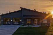 Barndominium Style House Plan - 2 Beds 2 Baths 2016 Sq/Ft Plan #455-254 Exterior 