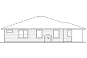 Prairie Style House Plan - 3 Beds 2 Baths 2294 Sq/Ft Plan #124-1065 Exterior 