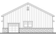 Craftsman Style House Plan - 1 Beds 1 Baths 1847 Sq/Ft Plan #124-1071 Exterior 