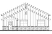 Craftsman Style House Plan - 1 Beds 1 Baths 1847 Sq/Ft Plan #124-1071 Exterior 