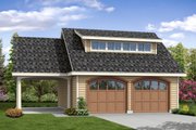 Craftsman Style House Plan - 0 Beds 0 Baths 1068 Sq/Ft Plan #124-1050 Exterior 