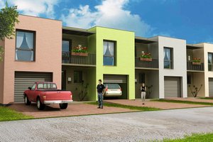 Row House Plans, Floor Plans & Designs