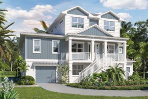 Beach House Plans, Floor Plans & Designs