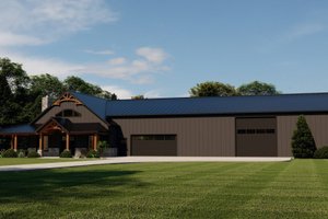 Barndominium with Shop Floor Plans & House Designs