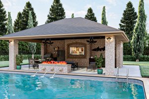 Pool House Plans, Floor Plans & Designs