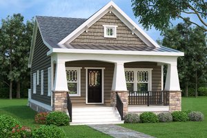 Small Bungalow House Plans, Floor Plans & Designs