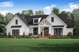 Ranch with 2-Car Garage House Plans, Floor Plans & Designs