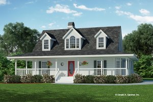 Small Wrap Around Porch House Plans, Floor Plans & Designs
