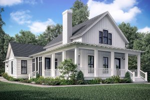 House Plans with Wraparound Porches | Wraparound Porch Plans