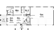 Barndominium Style House Plan - 2 Beds 2 Baths 1575 Sq/Ft Plan #455-252 Floor 